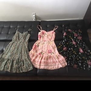 Set of three A-Line Old Navy dresses all M